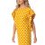Rochie Fashion Loft scurta cu buline si volane