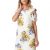 Rochie Fashion Loft scurta imprimeu floral si maneci