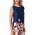 Rochie Fashion Loft, cu imprimeu floral si maneci