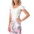 Rochie Fashion Loft, office din tafta cu imprimeu floral