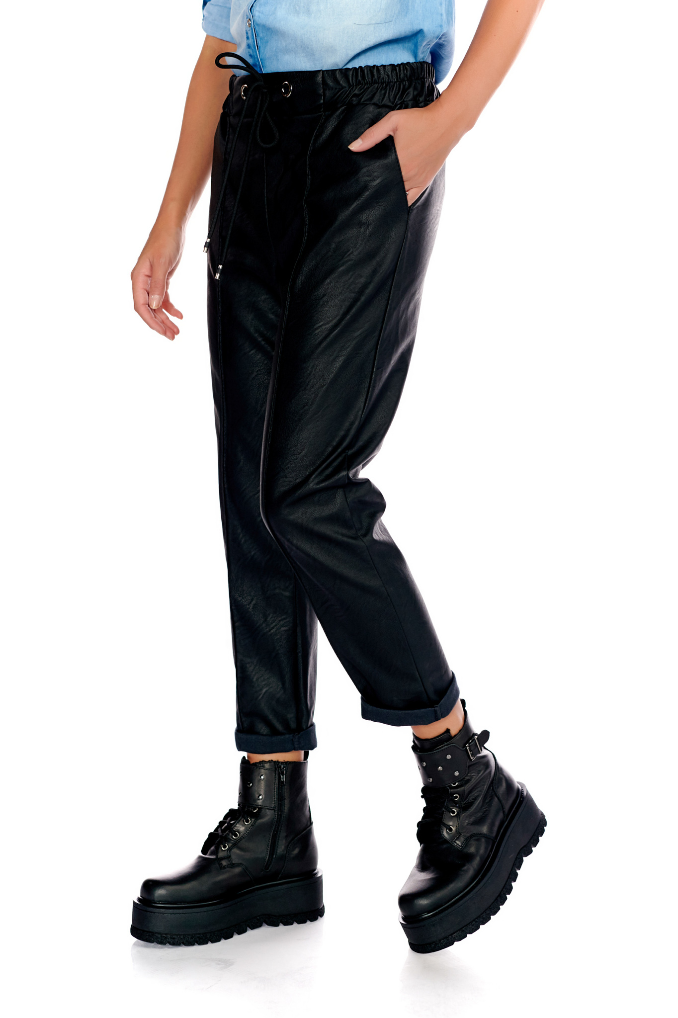 pantaloni casual piele pantaloni casual piele