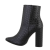 Botine dama eleganta cu varf ascutit, negre