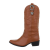 Cizme tip ciocata accesorizate cu catarma, camel