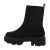 Botine dama casual cu talpa groasa, negre