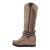 Cizme dama cazual, accesorizate, kaki