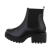 Botine dama piele ecologica, negre