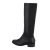 Cizme dama casual cu talpa subtire, negre