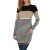 Pulover dama lung, model in dungi, marime universala