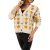 Cardigan scurt, model cu stelute, culoarea bej