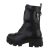 Ghete dama casual accesorizate, negre