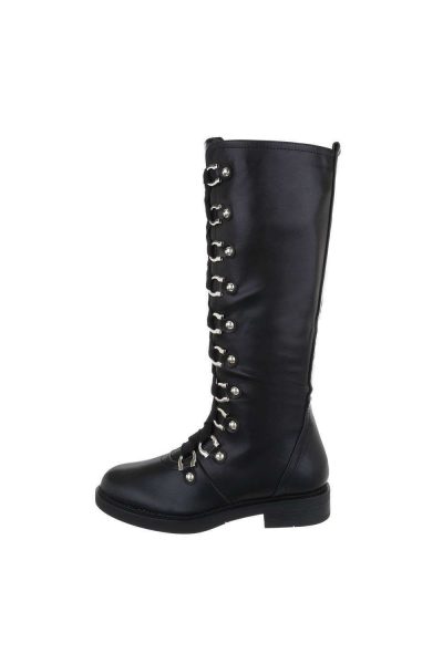 Ghete dama casual, negre