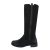Cizme casual cu talpa joasa, negre