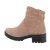 Botine dama casual, bej