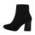 Botine dama elegante, toc gros, negre