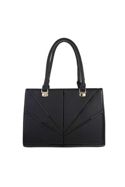 Geanta dama tip shopper,bareta detasabila, neagra