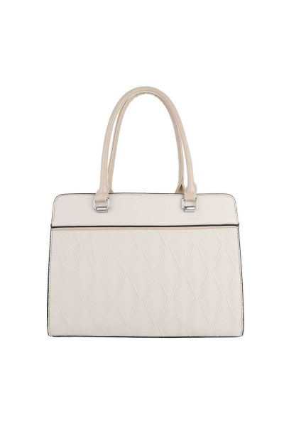 Geanta dama tip shopper,bareta detasabila, bej