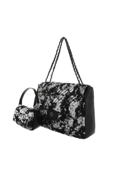 Set genti dama cu bareta, casual, negre