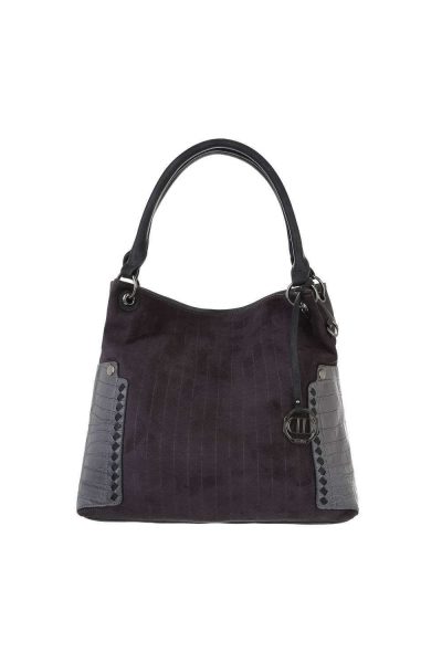 Geanta dama tip shopper, gri