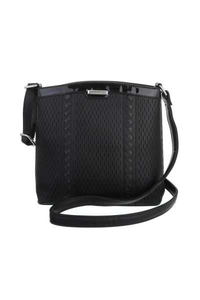 Geanta dama crossbody, neagra