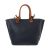 Geanta dama tip shopper cu bareta detasabila, bleumarin