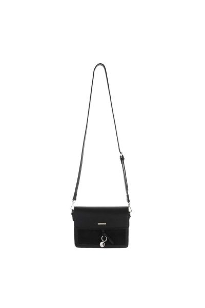 Geanta dama crossbody mica, neagra