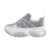 Pantofi sport, dama, talpa inalta, gri