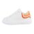 Pantofi sport dama, inchidere cu siret, albi