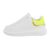 Pantofi sport dama, talpa mare, alb/galben