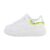 Pantofi sport dama, talpa mare, alb/silver