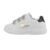 Pantofi sport dama, inchidere cu arici, albi
