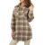 Camasa dama, material gros, casual, in carouri