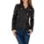 Jacheta biker, piele ecologica, accesorizata , inchidere cu fermoar, neagra