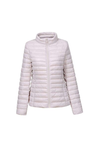Geaca dama casual, fas subtire, matlasata, offwhite Geaca dama casual, fas subtire, matlasata, offwhite