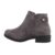 Botine dama casual, inchidere fermoar, talpa joasa, gri