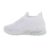 Pantofi dama sport, talpa moale, albi