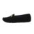 Mocasini dama, accesoriu metalic, negri