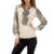 Pulover dama model animal print, cu funda